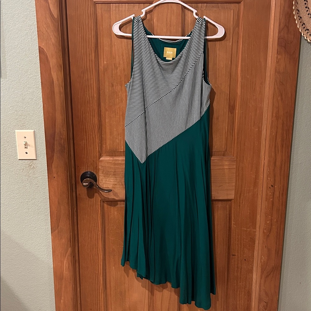 Anthropologie Maeve Asymmetric Dress Medium